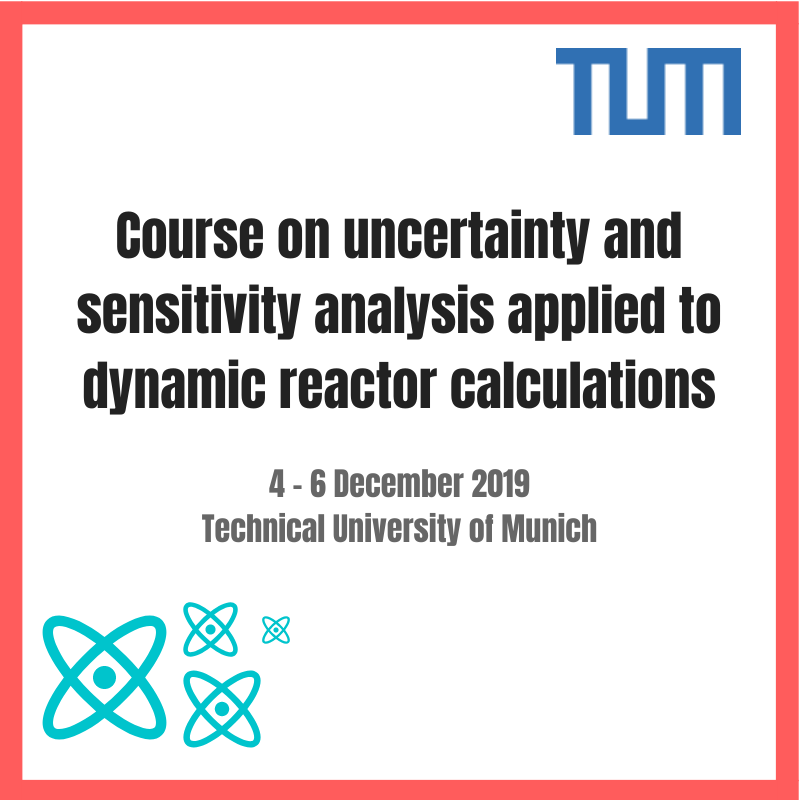 Course: methods for uncertainty and sensitivity analysis applied to dynamic reactor calculations