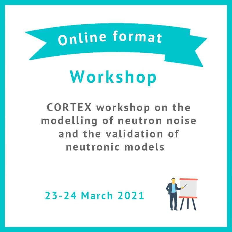 CORTEX workshop on the modelling of neutron noise and the validation of neutronic models